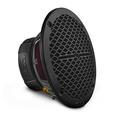 PRO-ZT 8" Coaxial Mid-Range Loudspeaker with Water-Resistant Cone Built-in Bullet Tweeter and Grill | 275W RMS 4-Ohm