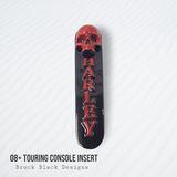 08+ touring console insert 3D ancient skull