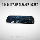 114 & 117 air cleaner insert 3D ancient skull