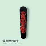08+ touring console insert 3D see no evil