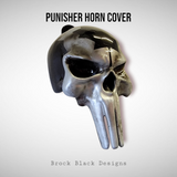 3D Punisher skull horn cover Canadian flag