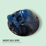 3D Ancient Skull derby and points cover