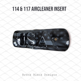 114 & 117 air cleaner insert 3D USA and flag theme