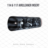 114 & 117 air cleaner insert 3D USA and flag theme