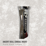 08+ touring console insert 3D ancient skull