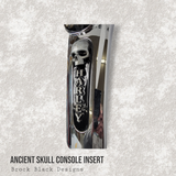 08+ touring console insert 3D ancient skull