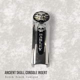08+ touring console insert 3D ancient skull