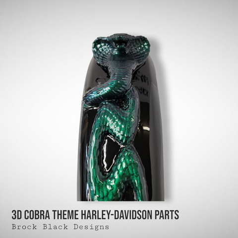 3D cobra themed console