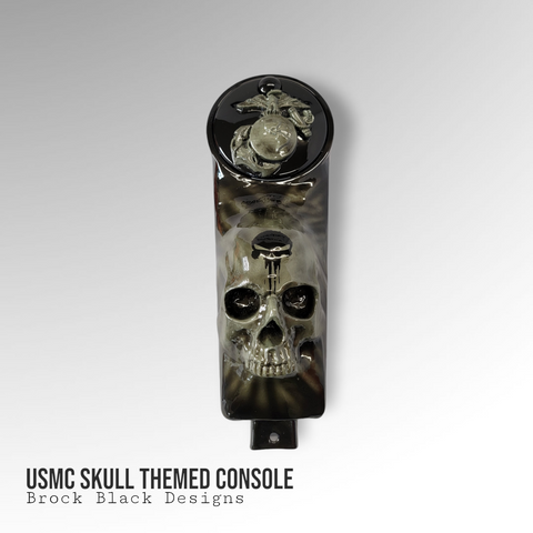3D USMC Ancient skull themed console