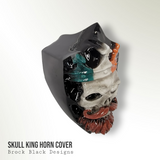 3D skull king horn cover
