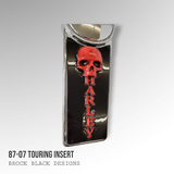 87-07 Touring console insert 3D Ancient skull