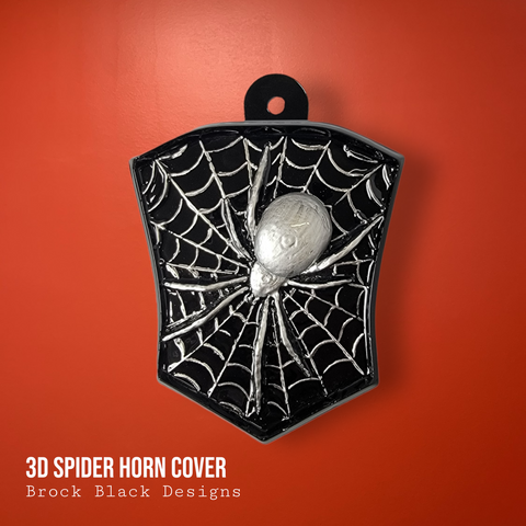 3D spider horn cover