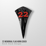 22 Memorial American flag Horn Cover