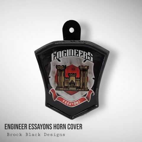 Custom Engineer Essayons horn cover