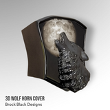 3D wolf horn cover