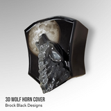 3D wolf horn cover