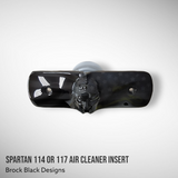 114 & 117 air cleaner insert 3D Spartan Flag
