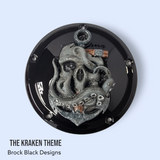 3D Kraken themed derby cover