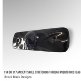 114 or 117 air cleaner insert 3D ancient skull Puerto Rico theme