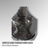 3D Punisher with American flag USMC logo