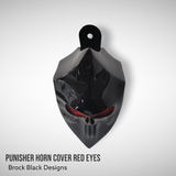 Custom Side-mounted horn cover with Punisher