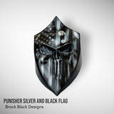 Custom horn cover punisher stretching through