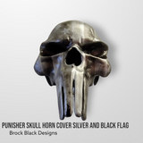 3D Punisher skull horn cover