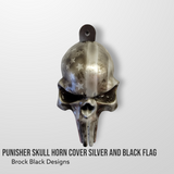 3D Punisher skull horn cover