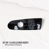 3D skull flag 107 or 114 air cleaner insert
