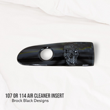 3D skull flag 107 or 114 air cleaner insert