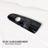 3D skull flag 107 or 114 air cleaner insert