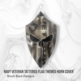 3D Punisher with Navy Veteran flag