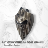3D Punisher with Navy Veteran flag