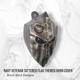3D Punisher with Navy Veteran flag
