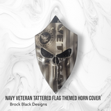 3D Punisher with Navy Veteran flag