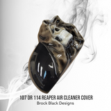 Grim reaper air cleaner cover