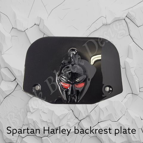 Backrest plate Spartan stretching through