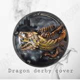 Dragon themed derby cover