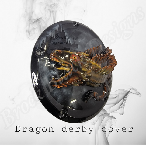 Dragon themed derby cover