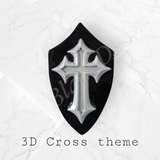 3D cross horn cover