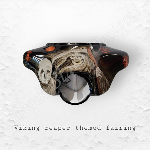 Grim Reaper Viking themed fairing