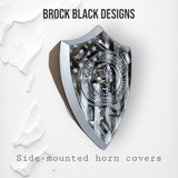 Custom horn cover with 2nd amendment theme