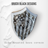 Custom horn cover with 2nd amendment theme