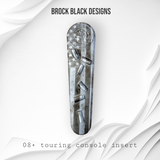 3D 2nd Amendment theme console insert