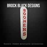 08+ Sooners themed console insert