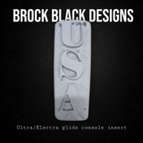 08+ ultra/Electra touring console insert 3D USA