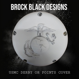 3D USMC Derby cover