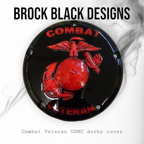 3D USMC Derby cover and points cover