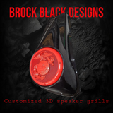 A set of  bag USMC speakers grill covers