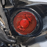 97-25+ Harley inner Touring 3D USMC speakers grill covers set